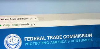 Federal Trade Commission website homepage screenshot.