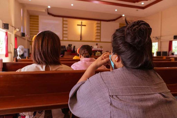1773600770 featured image People sitting in church pews during service.