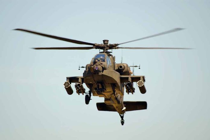 11072761 featured image Helicopter in flight viewed from below front