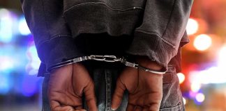 Handling handcuffs and unlocking with a key