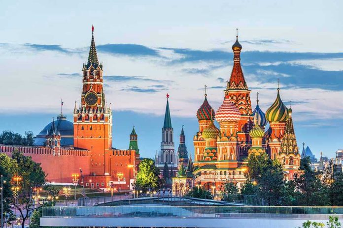 1574529613 St Basils Cathedral and Kremlin at dusk