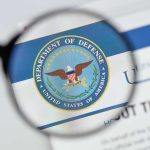 DoD’s Border Army—500 Civilians Volunteer Magnifying glass over Department of Defense logo.