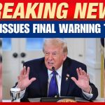 US Issues Final Warning to Iran | Trump Sets Deadline Amid