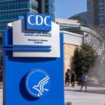 Ebola Outbreak: Is America Prepared? Sign for CDC Edward R. Roybal Campus.