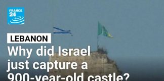 Israeli Flag Raised On Lebanon’s Beaufort Castle Israel seizes strategic Beaufort Castle in Lebanon, issues new evacuation orders • FRANCE 24