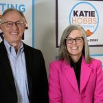 Cross-Party Ticket Sparks Fury Dem. Arizona Gov. Katie Hobbs picks former Rep. Mayor John Giles as her running mate