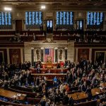 Senate’s Bold Move: Stop Own Paychecks! U.S. House chamber with lawmakers gathered before a session