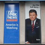 America 250 Goes Full Throttle Tucker Carlson and Bret Baier on large Fox News promotional posters