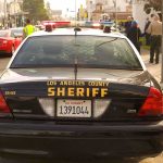 Intruder Scare At Kamala Harris’ Malibu Estate Sheriff patrol car parked on city street