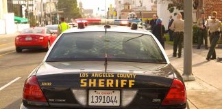 Intruder Scare At Kamala Harris’ Malibu Estate Sheriff patrol car parked on city street