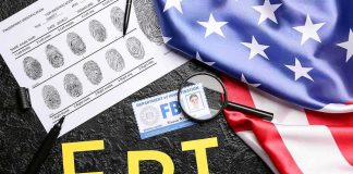 ISIS-K Operative Exposed – Abbey Gate Bombshell FBI letters with fingerprint sheet, badge, magnifying glass, and US flag