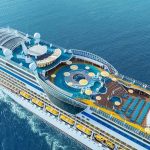 Deadly Cruise SHOCKS World – What Really Happened? Cruise ship upper decks with pools and lounge areas at sea