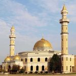 Teen Rampage at Mosque: 5 Dead, FBI Probes Mosque with golden dome and two tall minarets under a partly cloudy sky